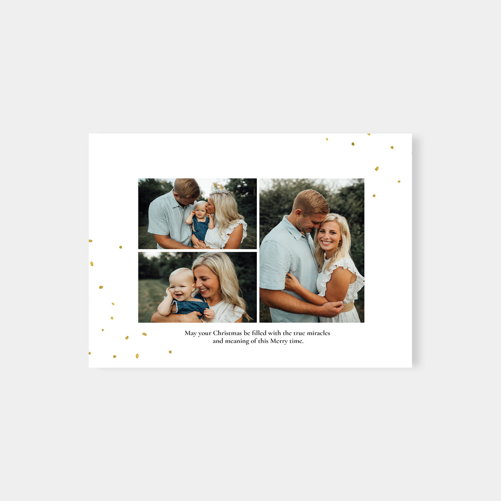Holiday Blessings - Christmas Card Template-Template-Salsal Design