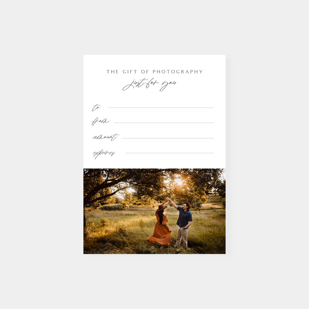 Blooming Year - Photographer Gift Certificates Template-Template-Salsal Design