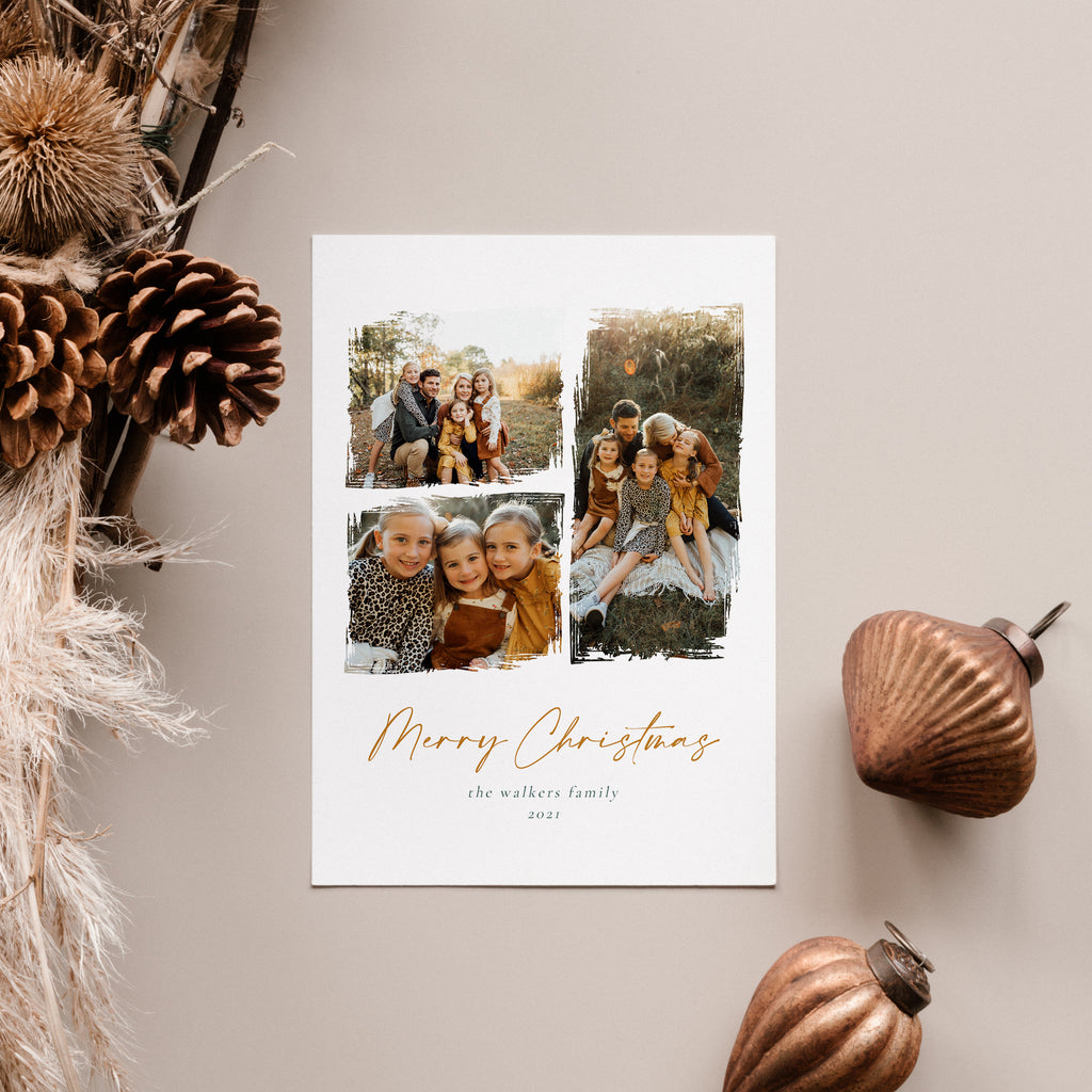 Happy Family - Christmas Card Template-Template-Salsal Design