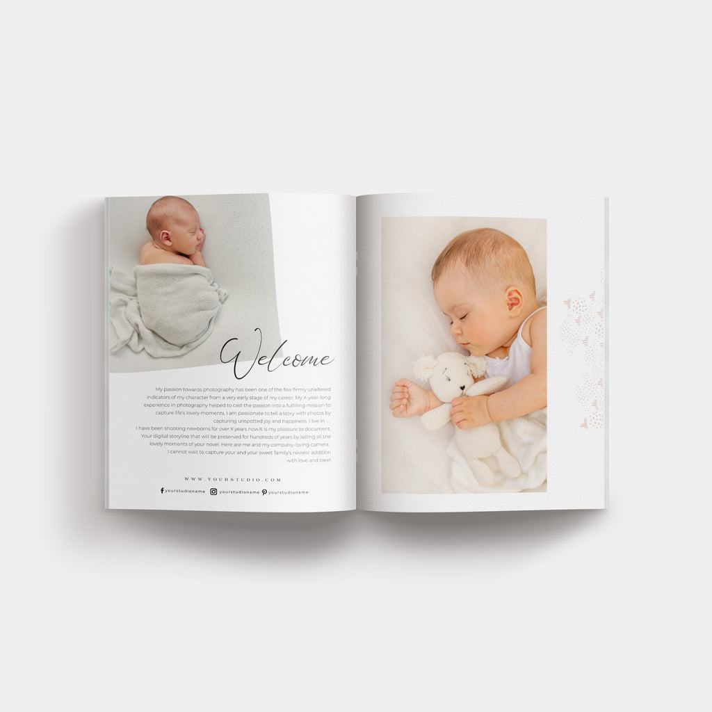 Angle - Newborn Magazine Template-Template-Salsal Design