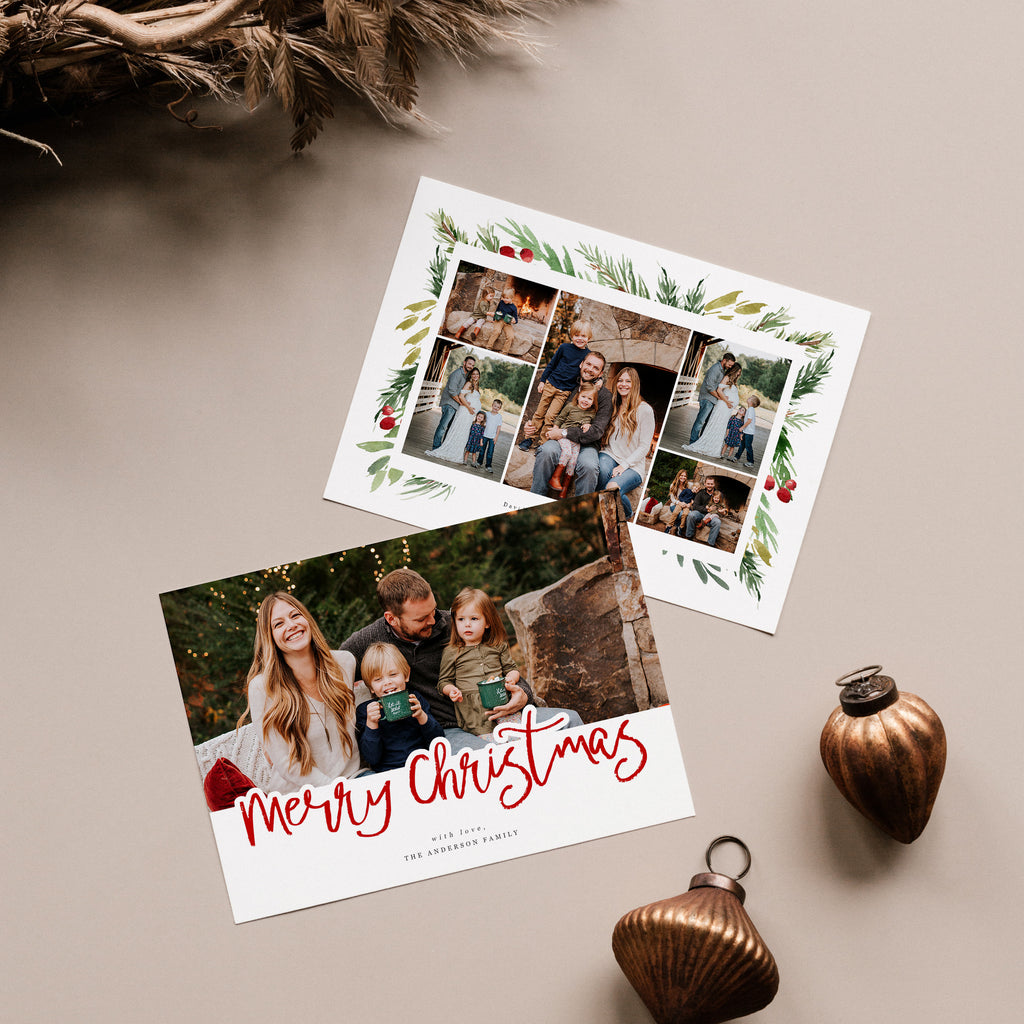 Anderson - Christmas Card Template-Template-Salsal Design