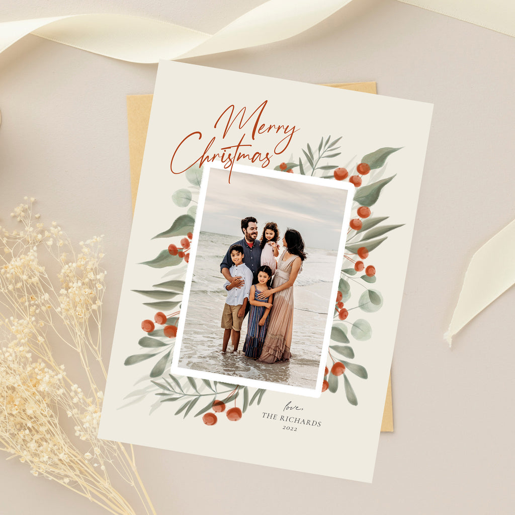 Happy Memories - Christmas Card Template-Christmas Card-Salsal Design