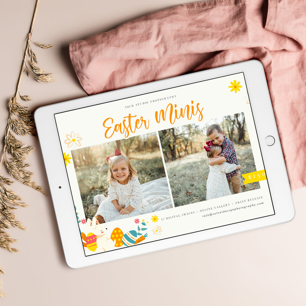 Easter Vibes - Easter Mini Session Template-Template-Salsal Design