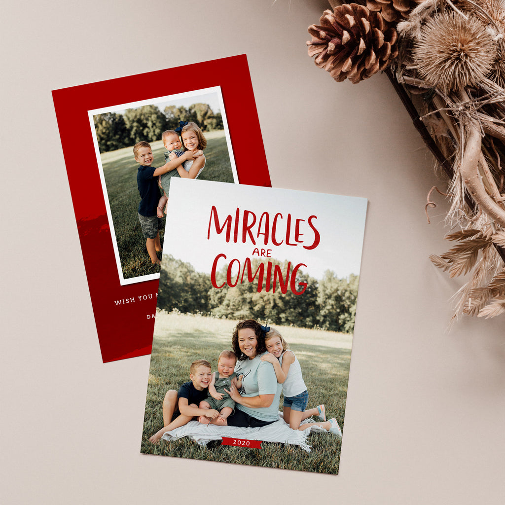 Miracle - Holiday Card Template-Template-Salsal Design