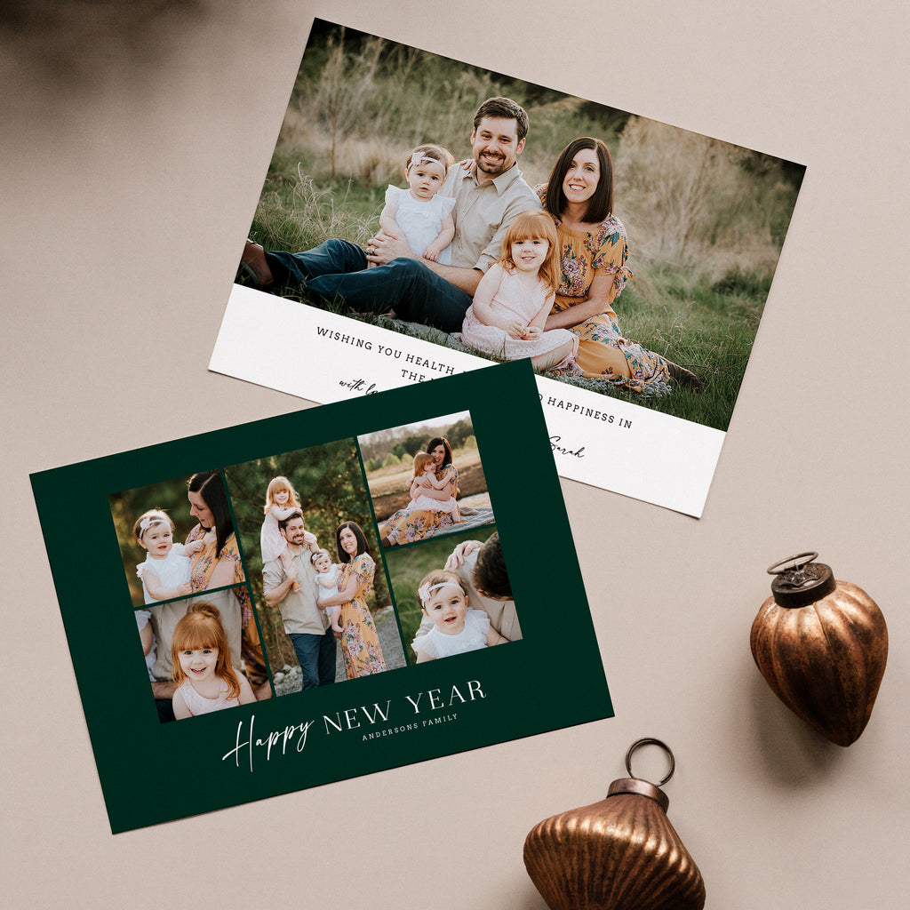 Happy Year - New year Card Template-Template-Salsal Design