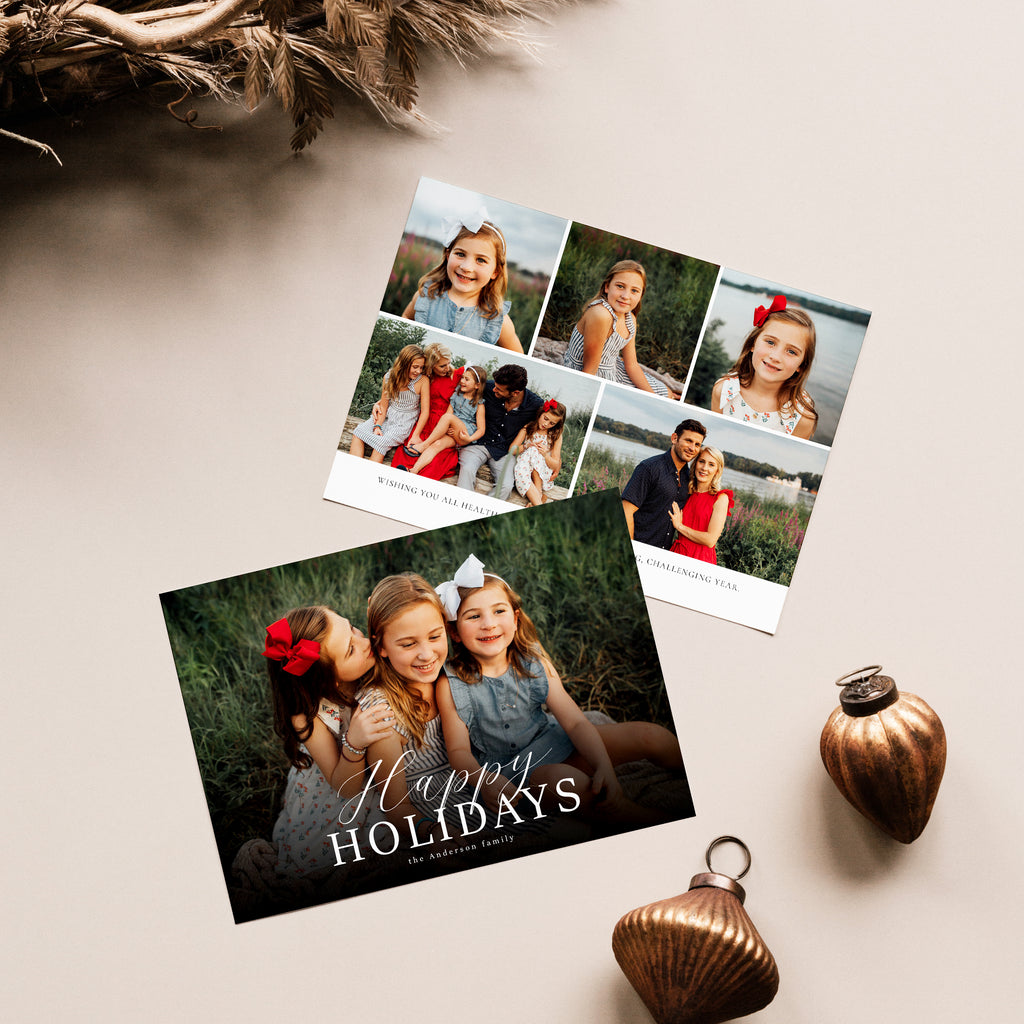 Simple Holiday - Holiday Card Template-Template-Salsal Design