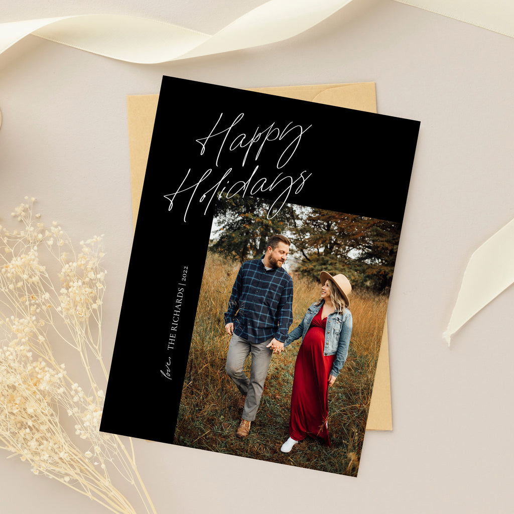 Happy Family - Christmas Card Template-Christmas Card-Salsal Design