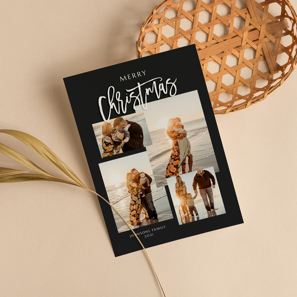 Blessed Truly - Christmas Card Template-Template-Salsal Design