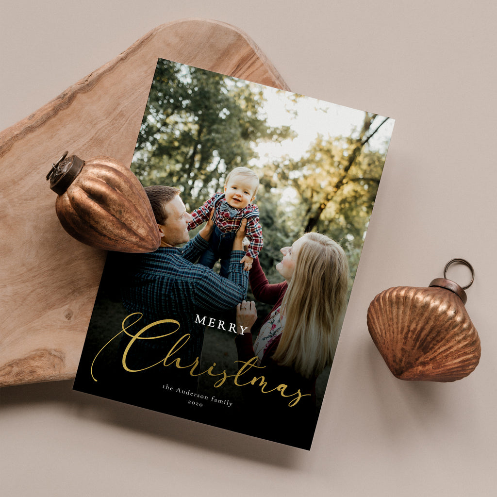 Warm Wishes - Christmas Card Template-Template-Salsal Design