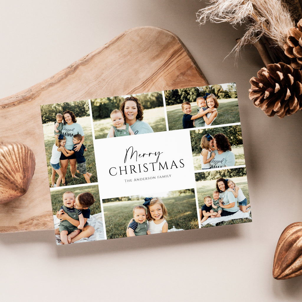 Photo Collage - Christmas Card Template-Template-Salsal Design