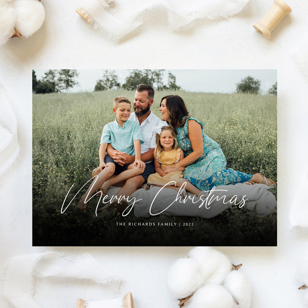 Beautiful Life - Christmas Card Template-Christmas Card-Salsal Design