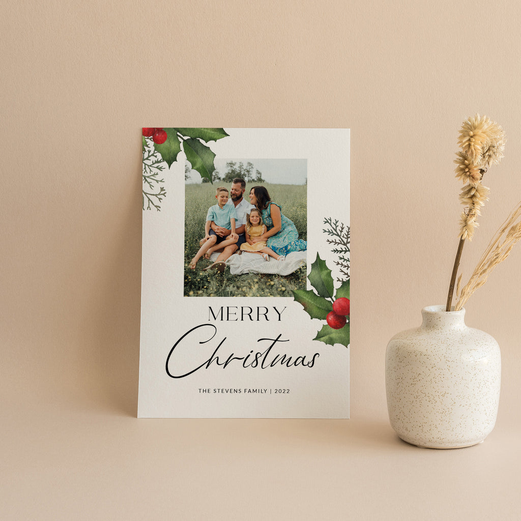 Shining Day - Christmas Card Template-Christmas Card-Salsal Design