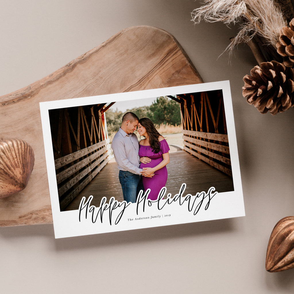 Happy Holiday - Holiday Card Template-Template-Salsal Design
