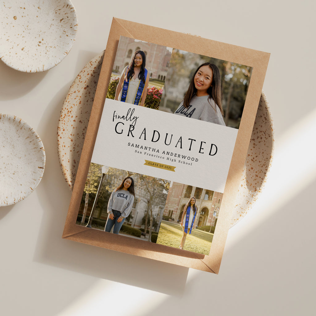 You did it! - Graduation Announcement Template-Template-Salsal Design