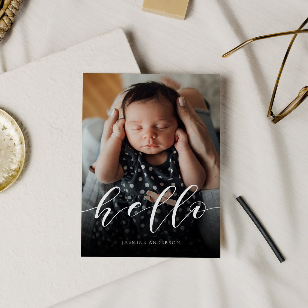 Little Baby - Birth Announcement Template-Template-Salsal Design