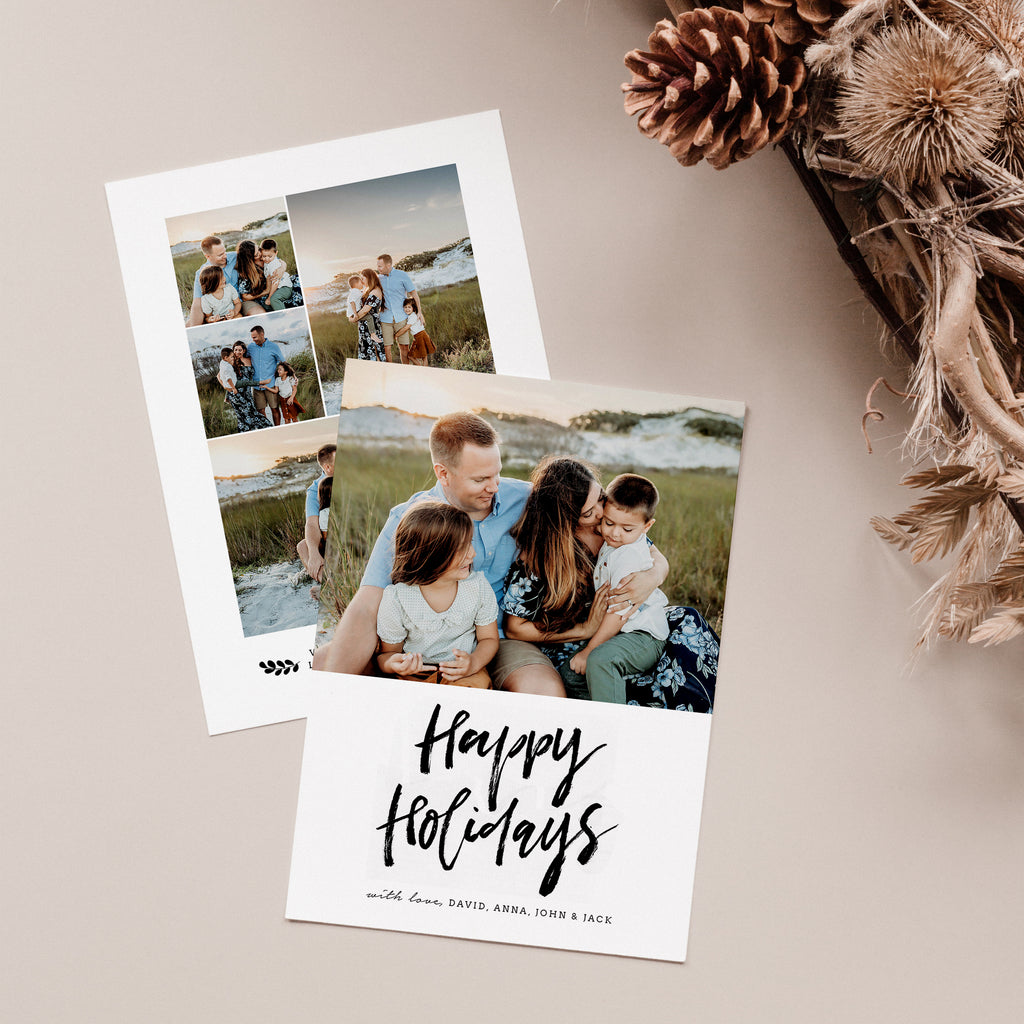 Beside The Sea - Holiday Card-Template-Salsal Design