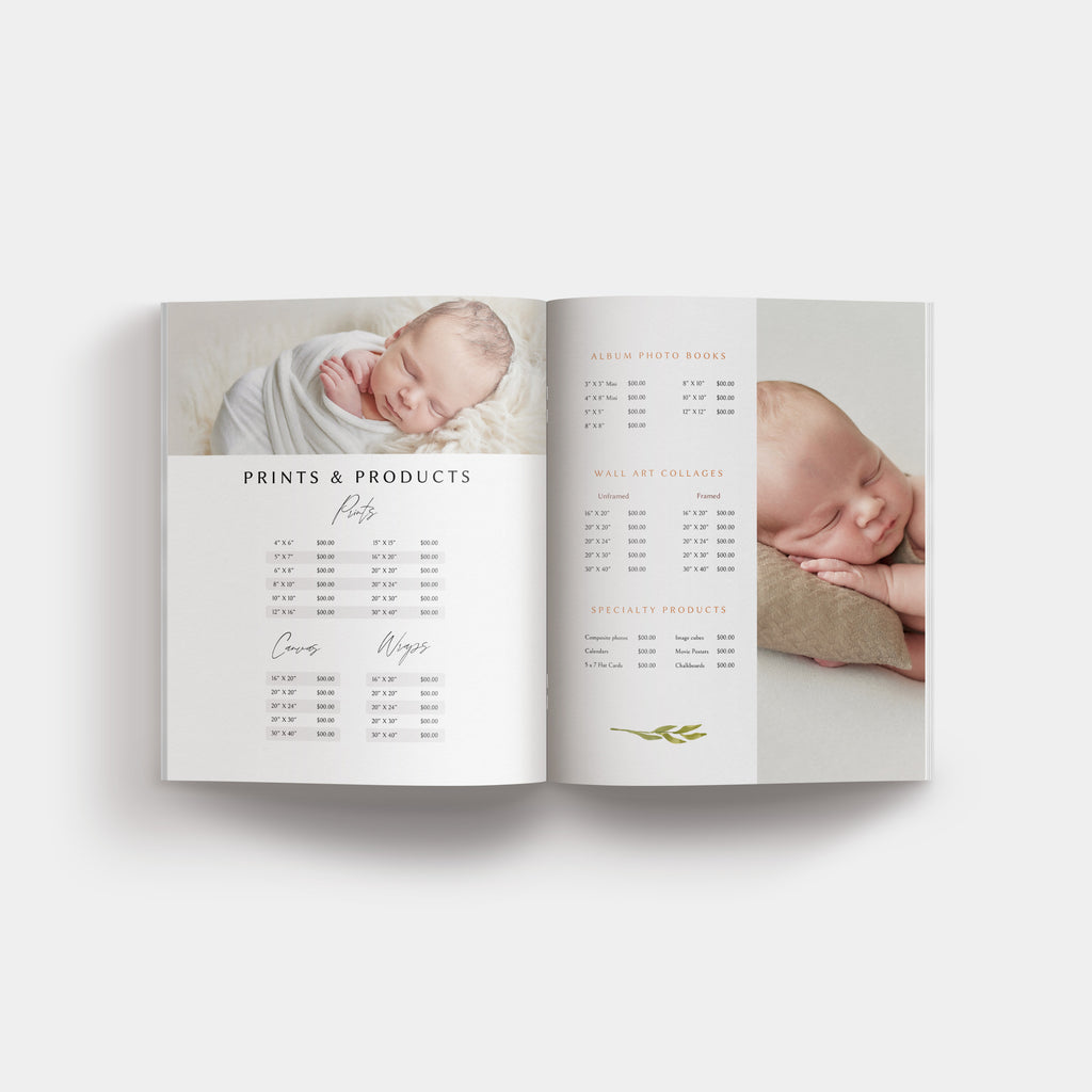 Year To Remember - Newborn Magazine Template-Template-Salsal Design