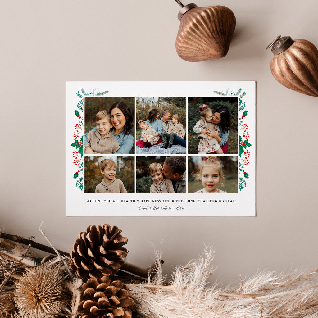 Vintage Holiday - Holiday Card Template-Template-Salsal Design