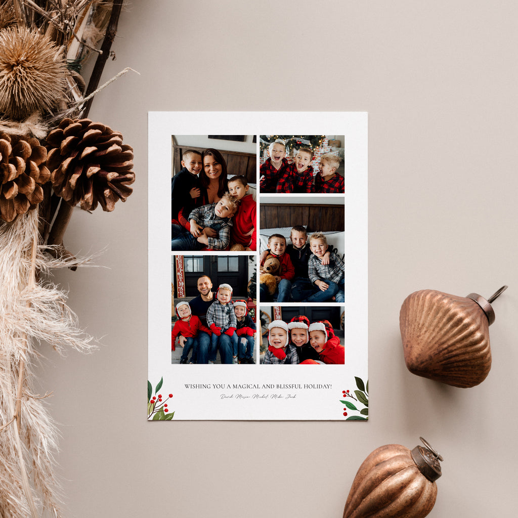 Happy Joy - Holiday Card Template-Template-Salsal Design