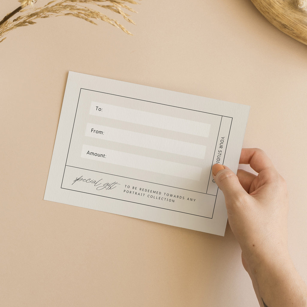 Namib - Photographer Gift Certificates Template-Template-Salsal Design