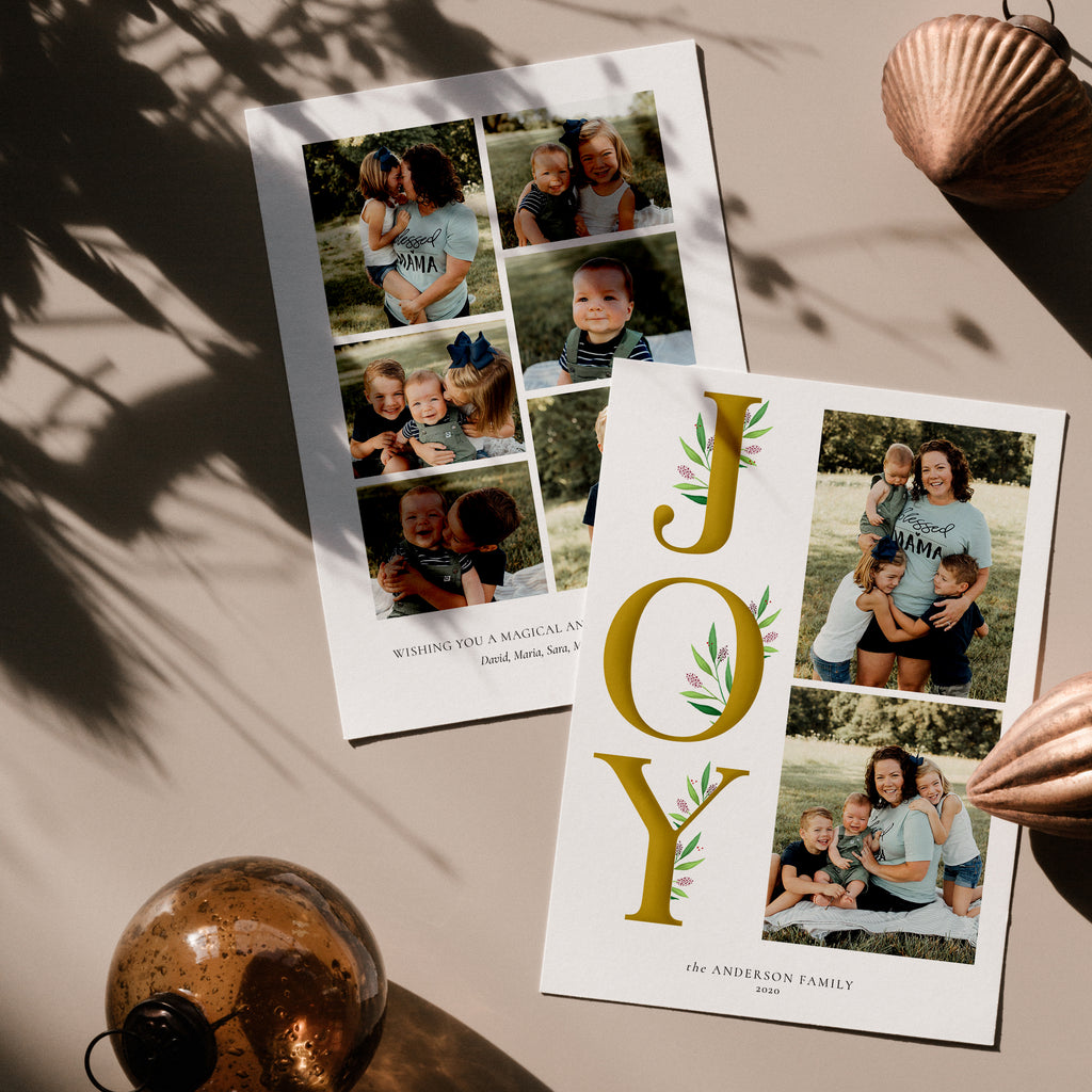 Extra Joy - Holiday Card-Template-Salsal Design