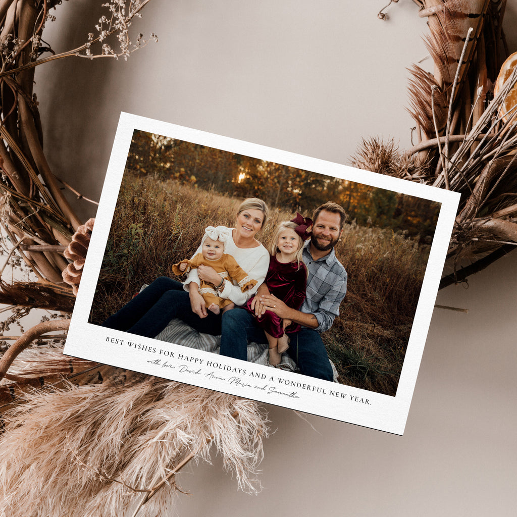 Photo Frame - Christmas Card Template-Template-Salsal Design