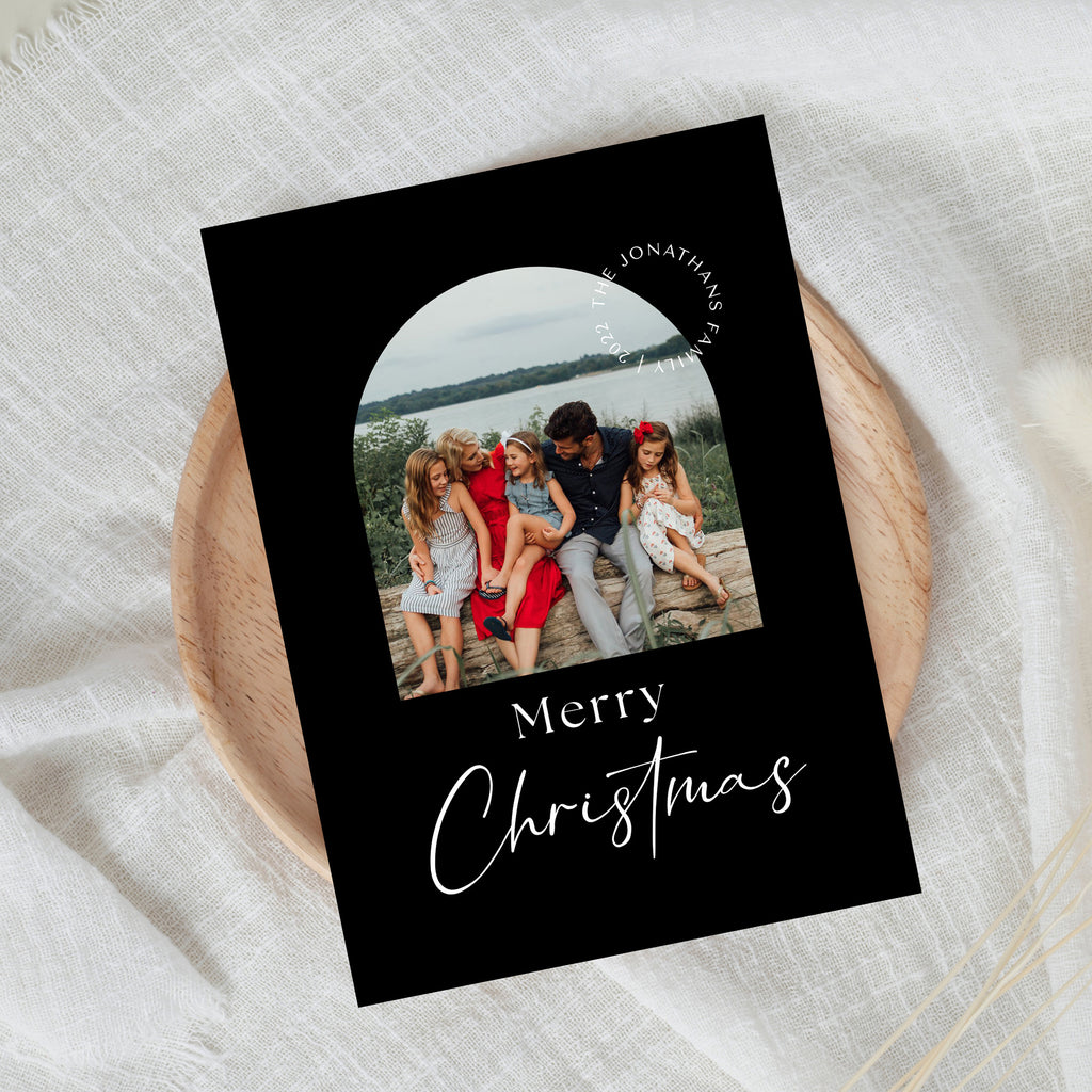 Golden Future - Christmas Card Template-Christmas Card-Salsal Design