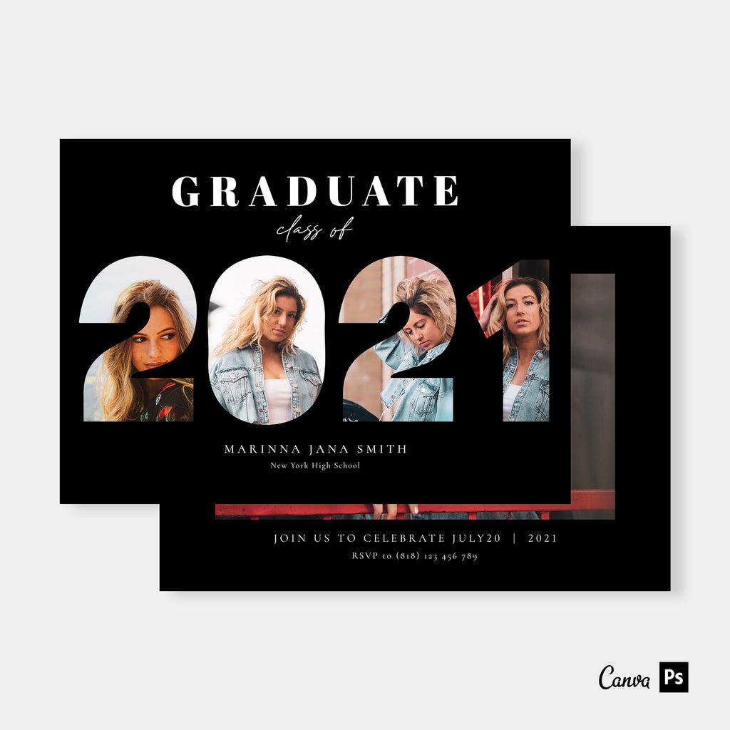 Still Grad - Graduation Announcement Template-Template-Salsal Design