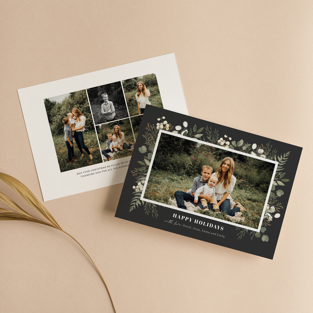 Holiday Happiness - Holiday Card Template-Template-Salsal Design