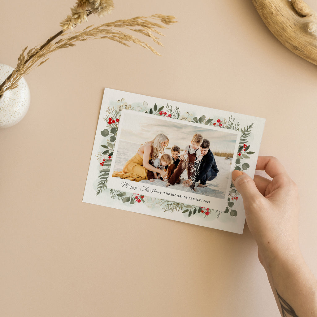 Our Gift Of Joy - Christmas Card Template-Template-Salsal Design